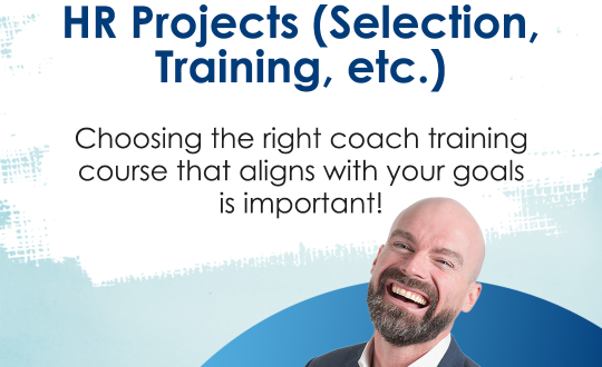 How do you choose a coach training program?